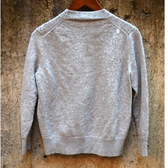 COS Textured Gray Crewneck Sweater Size Small - Picture 4 of 4